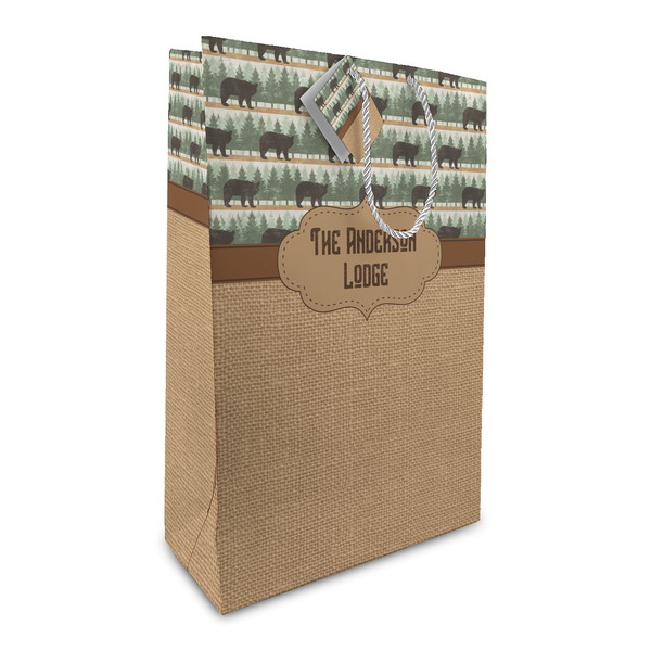 Custom Cabin Large Gift Bag (Personalized)