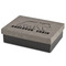 Cabin Medium Gift Box with Engraved Leather Lid - Front/main