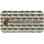 Cabin Mini/Bicycle License Plate (2 Holes) (Personalized)