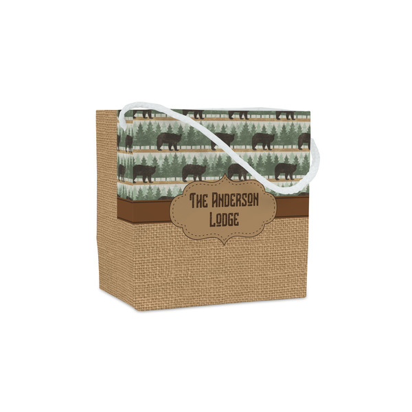 Custom Cabin Party Favor Gift Bags - Matte (Personalized)