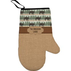 Cabin Oven Mitt (Personalized)