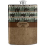 Cabin Stainless Steel Flask (Personalized)