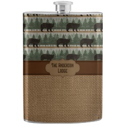 Cabin Stainless Steel Flask (Personalized)