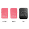 Cabin Windproof Lighters - Pink, Double Sided, w Lid - APPROVAL