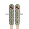 Cabin Wooden Food Pick - Paddle - Double Sided - Front & Back