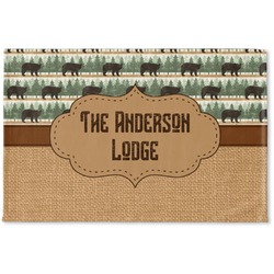 Cabin Woven Mat (Personalized)