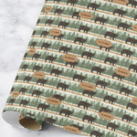 Cabin Wrapping Paper Roll - Large (Personalized)