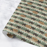 Cabin Wrapping Paper Roll - Medium - Matte (Personalized)