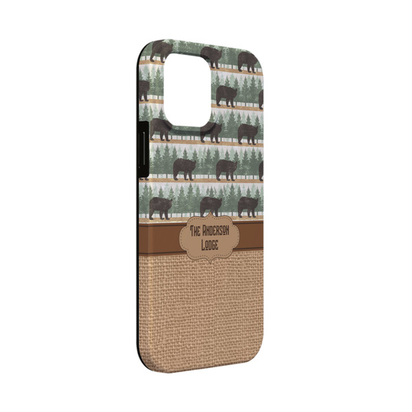 Custom Cabin iPhone Case - Rubber Lined - iPhone 13 Mini (Personalized)