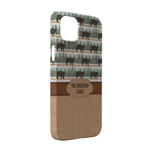 Custom Cabin iPhone Case - Plastic - iPhone 14 (Personalized)