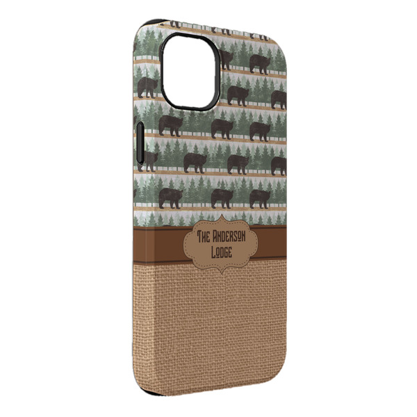 Custom Cabin iPhone Case - Rubber Lined - iPhone 14 Plus (Personalized)