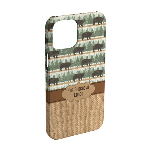 Custom Cabin iPhone Case - Plastic - iPhone 15 (Personalized)