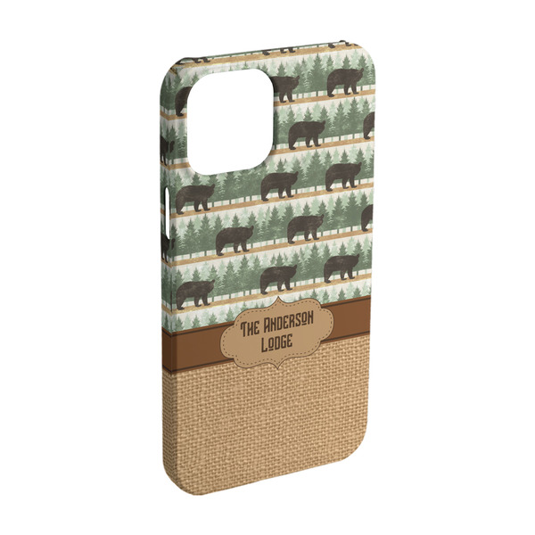 Custom Cabin iPhone Case - Plastic - iPhone 15 Pro (Personalized)