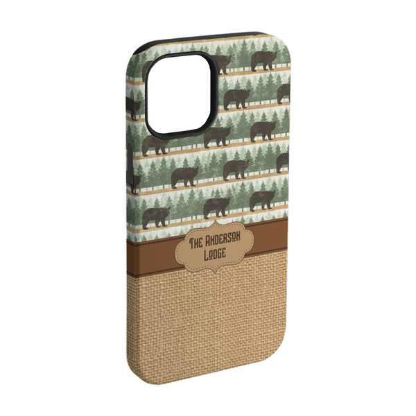 Custom Cabin iPhone Case - Rubber Lined - iPhone 15 (Personalized)