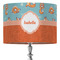 Foxy Yoga 16" Drum Lampshade - ON STAND (Fabric)