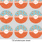 Foxy Yoga 2" Multipurpose Round Labels - Sheet