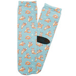 Foxy Yoga Adult Crew Socks