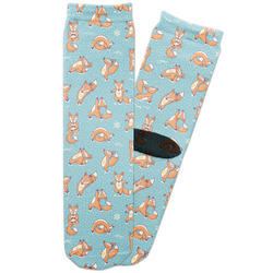 Foxy Yoga Adult Crew Socks