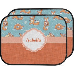 Foxy Yoga Car Floor Mats (Back Seat) (Personalized)