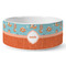 Foxy Yoga Ceramic Dog Bowl - Medium - Front