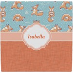 Foxy Yoga Ceramic Tile Hot Pad (Personalized)