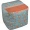 Foxy Yoga Cube Pouf Ottoman (Bottom)