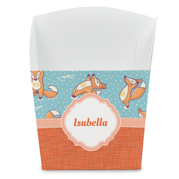 Custom Foxy Yoga French Fry Favor Boxes (Personalized)