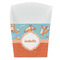 Foxy Yoga French Fry Favor Box - Front View