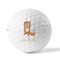 Foxy Yoga Golf Balls - Titleist - Set of 3 - FRONT