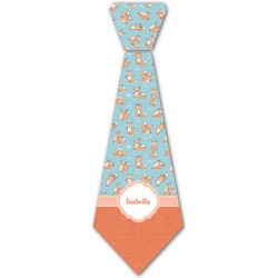 Foxy Yoga Iron On Tie (Personalized)