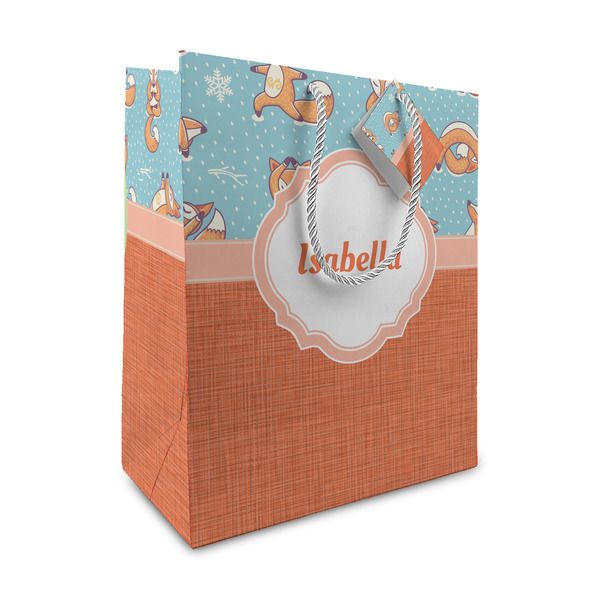 Custom Foxy Yoga Medium Gift Bag (Personalized)