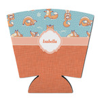 Foxy Yoga Party Cup Sleeve - with Bottom (Personalized)