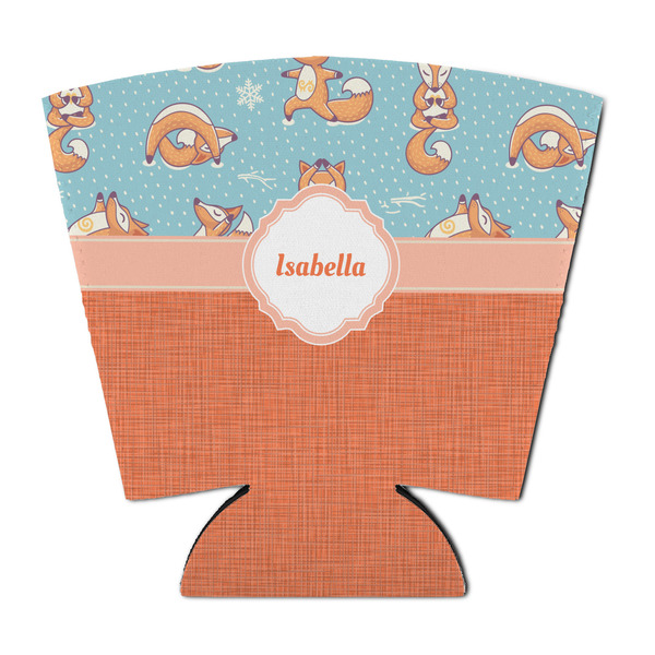 Custom Foxy Yoga Party Cup Sleeve - with Bottom (Personalized)