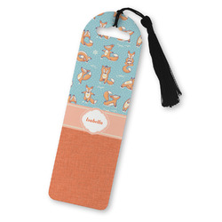 Foxy Yoga Plastic Bookmark (Personalized)