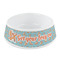 Foxy Yoga Plastic Pet Bowls - Small - MAIN