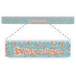 Foxy Yoga Plastic Ruler - 12" (Personalized)