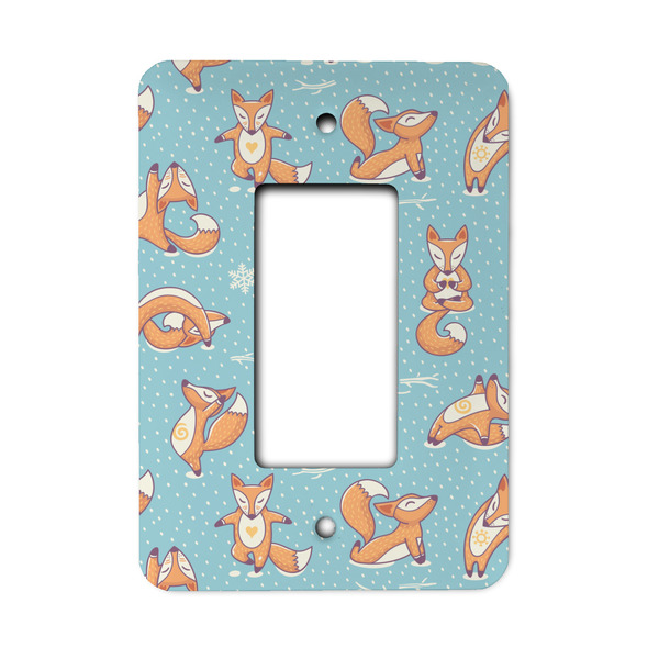 Custom Foxy Yoga Rocker Style Light Switch Cover - Single Switch