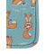 Foxy Yoga Sanitizer Holder Keychain - Detail