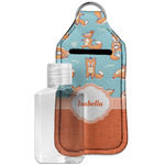 Foxy Yoga Hand Sanitizer & Keychain Holder - Large (Personalized)