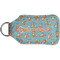 Foxy Yoga Sanitizer Holder Keychain - Small (Back)