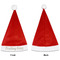 Foxy Yoga Santa Hats - Front and Back (Single Print) APPROVAL