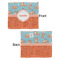 Foxy Yoga Security Blanket - Front & Back View