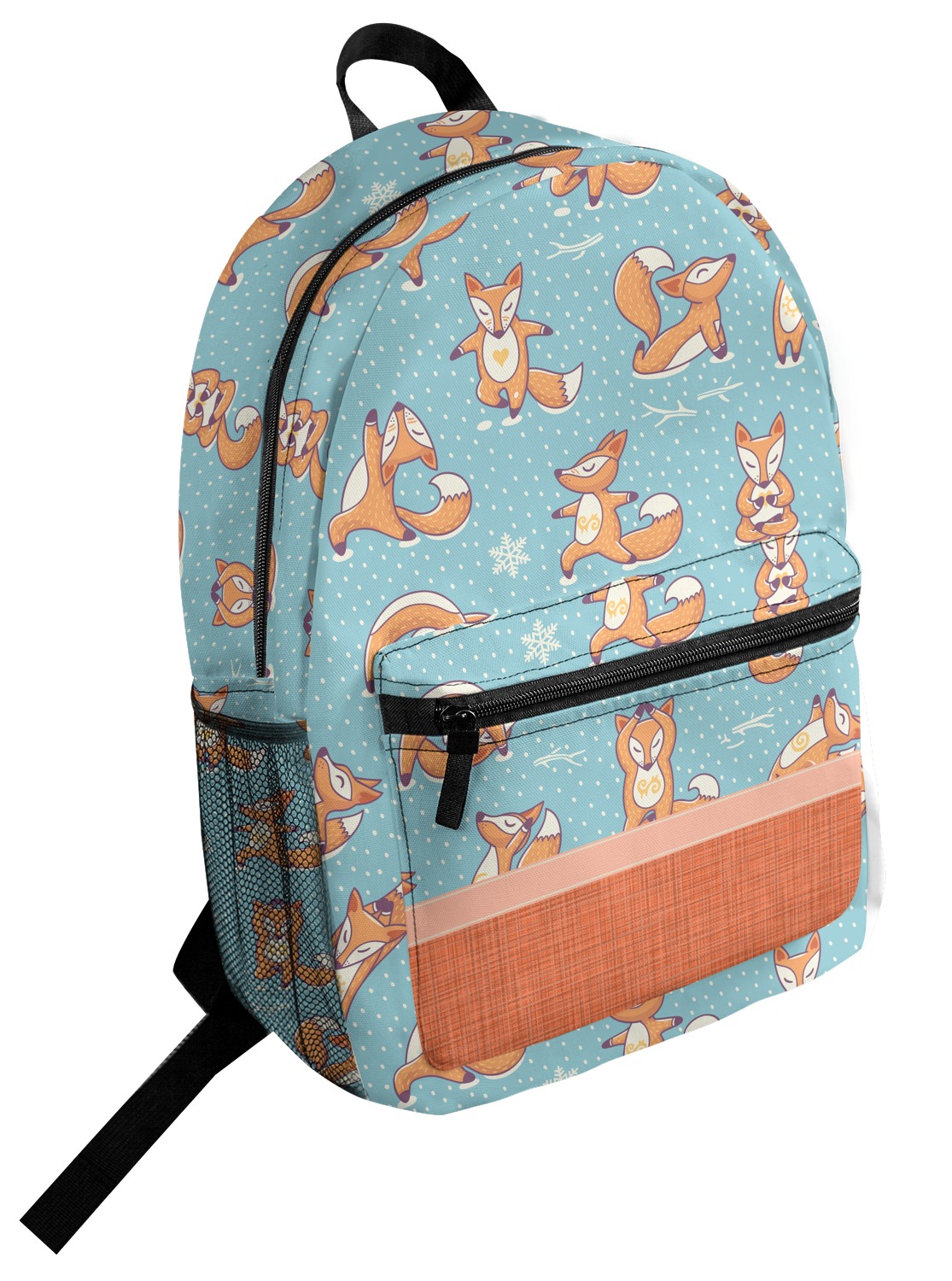 Custom Foxy Yoga Student Backpack
