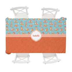 Foxy Yoga Tablecloth - 58"x102" (Personalized)