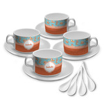 Foxy Yoga Tea Cup - Set of 4 (Personalized)