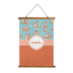 Foxy Yoga Wall Hanging Tapestry (Personalized)