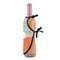 Foxy Yoga Wine Bottle Apron - DETAIL WITH CLIP ON NECK