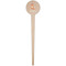 Foxy Yoga Wooden 4" Food Pick - Round - Single Pick