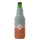 Foxy Yoga Zipper Bottle Cooler - FRONT (bottle)