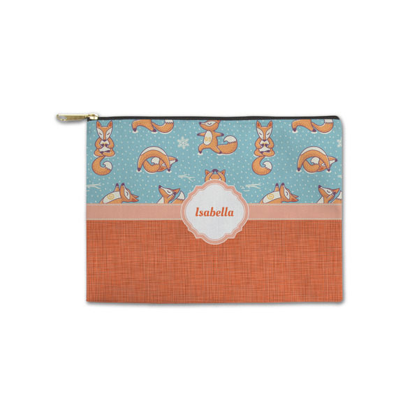 Custom Foxy Yoga Zipper Pouch - Small - 8.5"x6" (Personalized)